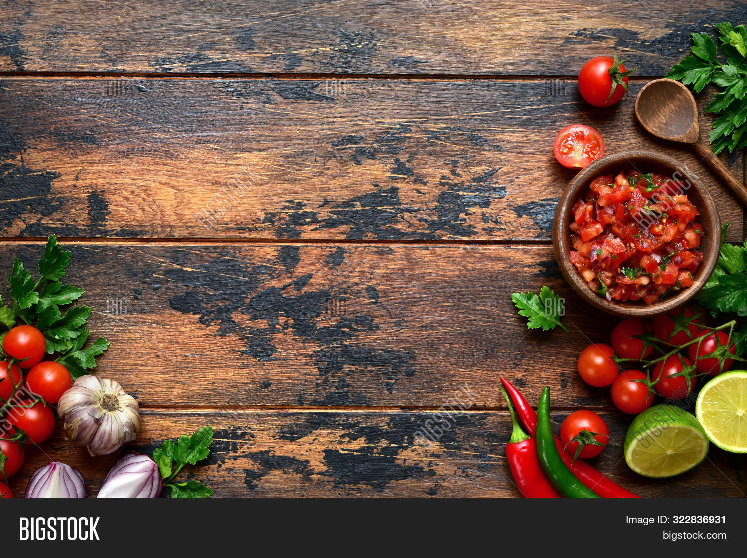 Tomato Salsa (salsa Image & Photo (Free Trial) Bigstock