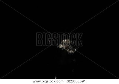 Fireworks For Celebration Anniversary, Cesenatico In Italy