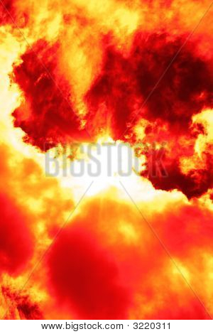 Portão em um inferno