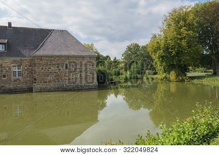 the old Castle of lembeck in germany