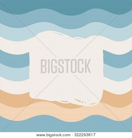 Texture Waves. Vector Illustration And Pattern. Waves Pattern.