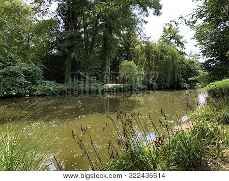 The First Lake In Maksimir Park Or Prvo Jezero U Parku Maksimir - Zagreb, Croatia (hrvatska)