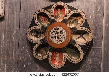 Munich, Germany - November 27, 2018 : The Represents An Exposition Of The History Of The Development