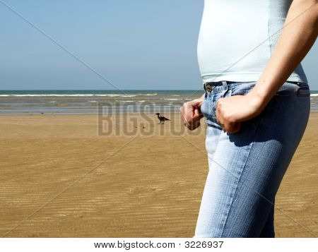 Sur la plage