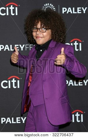 LOS ANGELES - SEP 14:  Ethan William Childress at the PaleyFest Fall TV Previews - ABC at the Paley Center for Media on September 14, 2019 in Beverly Hills, CA