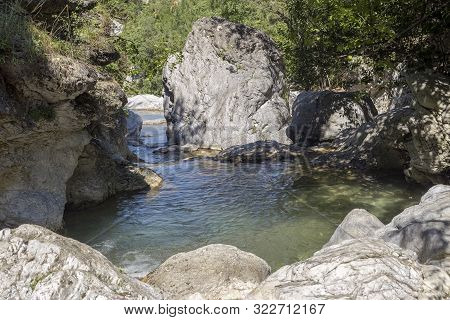 Elikonas Is The Most Ancient River In Pieria, And It Also Known As Vafiras Or Ourlias, Flows Among T