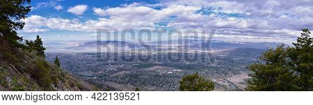 Wasatch Front Rocky Mountains Landscape Views  Foothills Of Mt Timpanogos, Mt Mahogany Nature Hiking