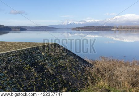 Winter View Of Koprinka Reservoir, Stara Zagora Region, Bulgaria