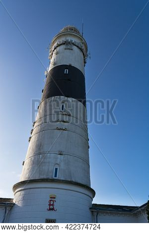 Island Of Sylt, Germany. The Historic Lighthouse Of Kampen, Also Called 