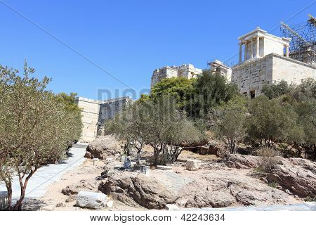 Modo di Propilei dell'Acropoli ateniese