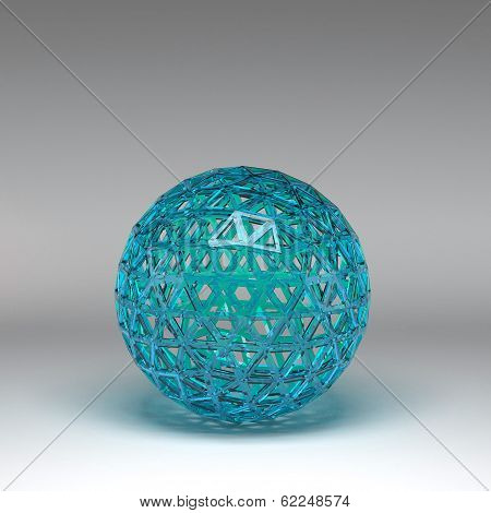 3D Illustration Basic Geometric Shapes