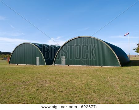 Airforce Air Base Lotnisko Hangar