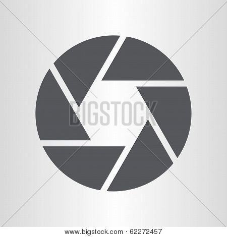 Camera objective icon