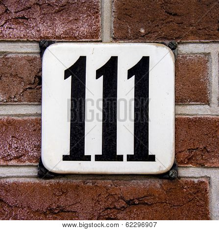 Number 111