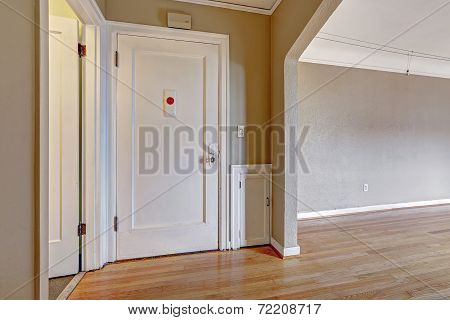 Entrance Hallway In Old Apartment