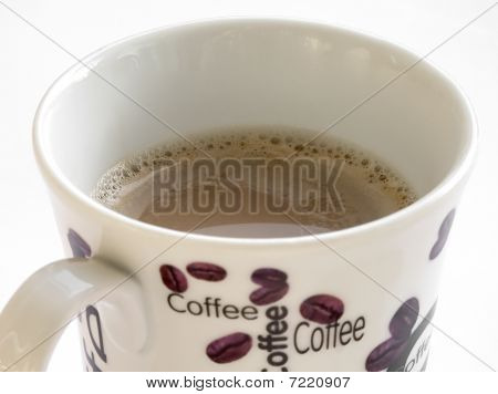 与豆咖啡杯子