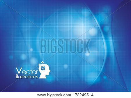 Vector Illustration Background Medical Sciences
