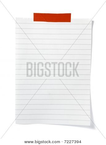 Poznámka: papír připomenutí Office Business