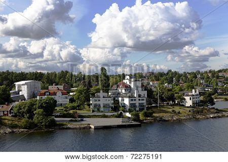 Landscape on Stockholm archipelago