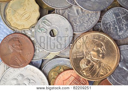 Us American Coin With Wording 