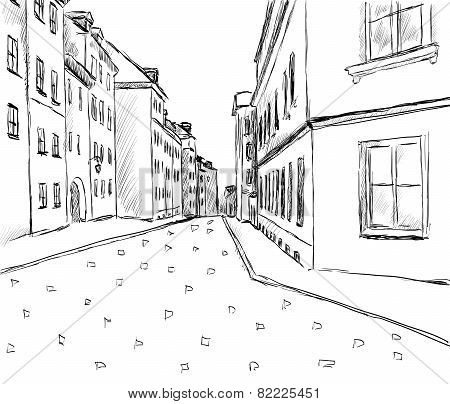 City sketch