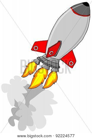 Silver rocket