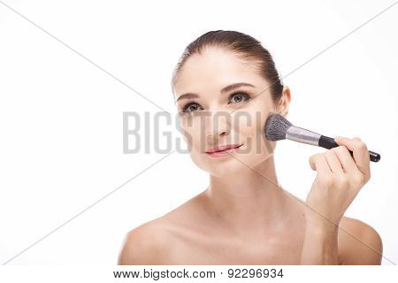 Applying Blush