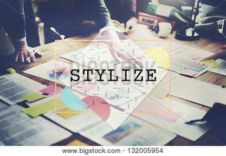 Stylize Class Design Elegant Hipster Treands Concept
