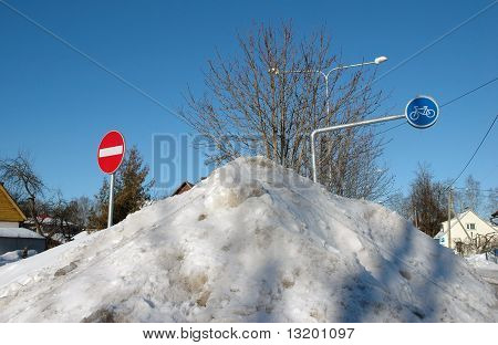 Ende der Straße