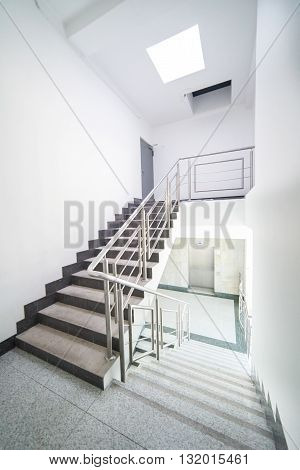 staircase - the top floor of an office building