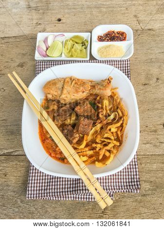 Noodle Curry Soup