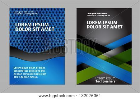Flyer or Cover Design - Business Vector