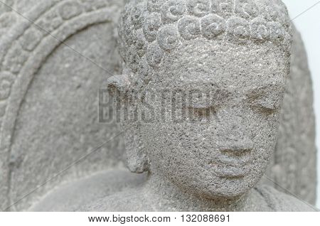 Head of The Amitabha Statue 8th - 10th century