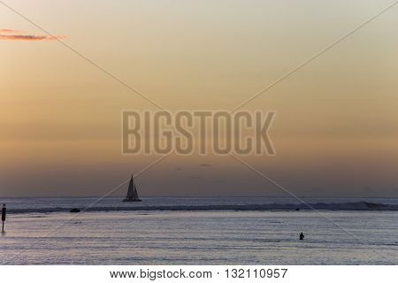 Saint Gilles Beach, La Reunion Island, France