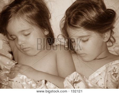 Sleeping Sisters Image & Photo (Free Trial) | Bigstock