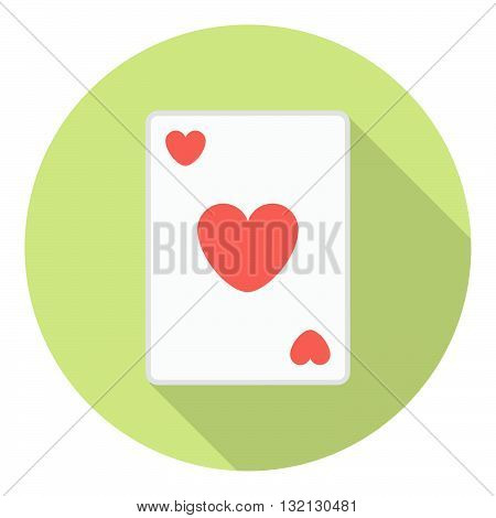 Lesure Games Playing Card Heart Suit Symbol