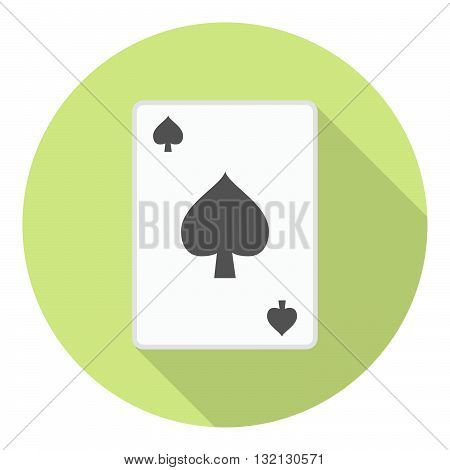 Lesure Games Playing Card Spades Suit Symbol