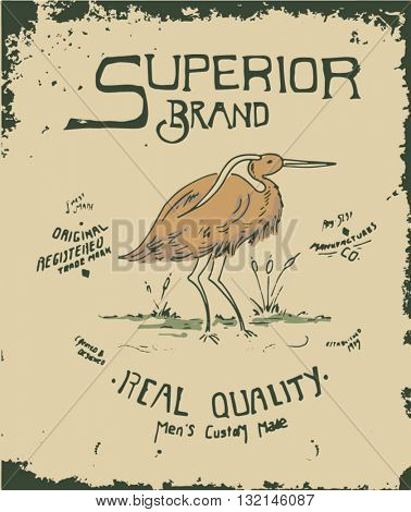 vintage label arwork 6