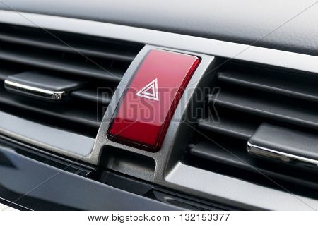 Emergency button in the car. urgency, panic, auto, button