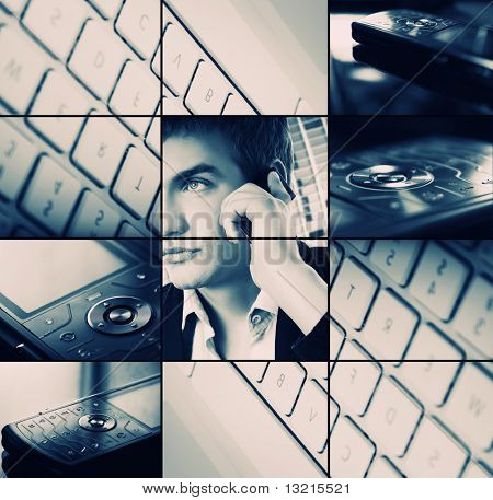 Business collage