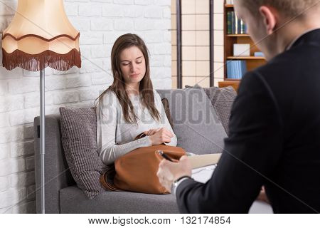 Looking For Help At Psychotherapist