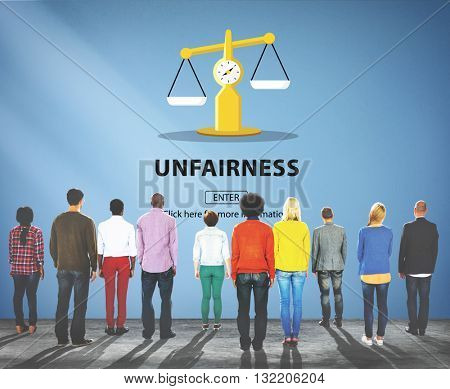Partiality Prejudice Unfairness Help Victims Bias Concept