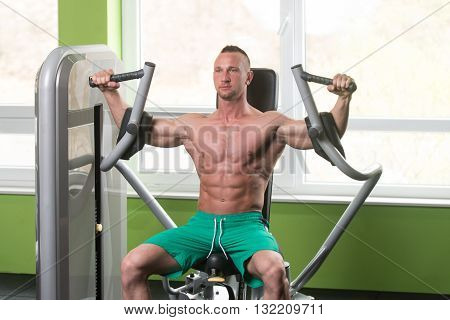 Butterfly Chest Exercise On Machine