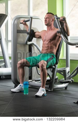 Butterfly Chest Exercise On Machine