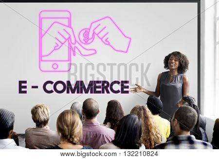Commerce Business Selling Online Marketing Concept
