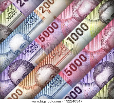 Chilean Peso Background