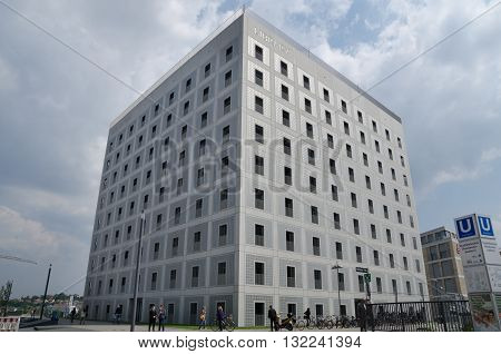 Stuttgart, Germany - May 21, 2015: The Stuttgart Public Library, Opened In October 2011, And Placed