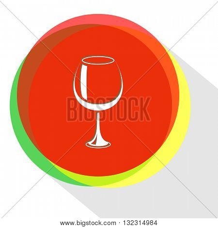 goblet. Internet template. Vector icon.