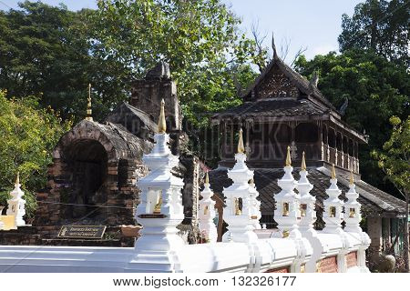 Wat Tawai Temples in Chiang Mai District.
