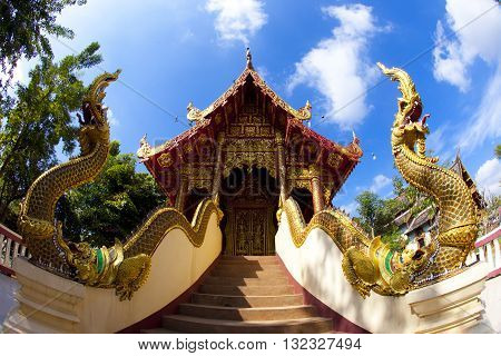 Wat Tawai Temples in Chiang Mai District.